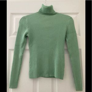Gap Green Turtleneck